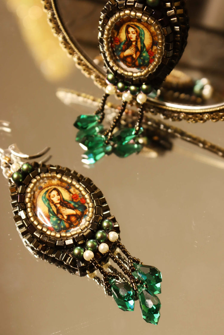 Long Statement Earrings