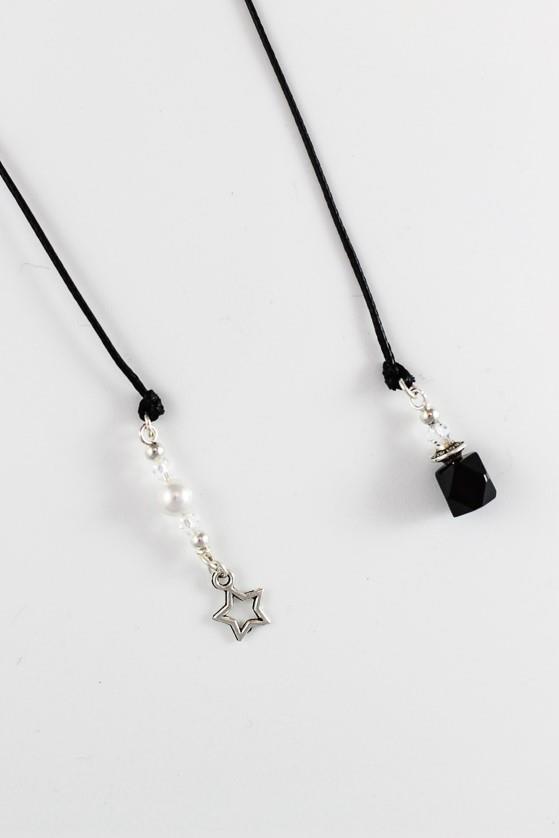 Beaded Star Charm Pearl Bookmark by Kaleidoscopes And Polka Dots