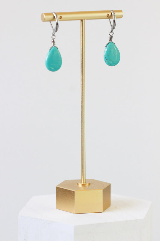 Simple Drop Earrings by Kaleidoscopes And Polka Dots