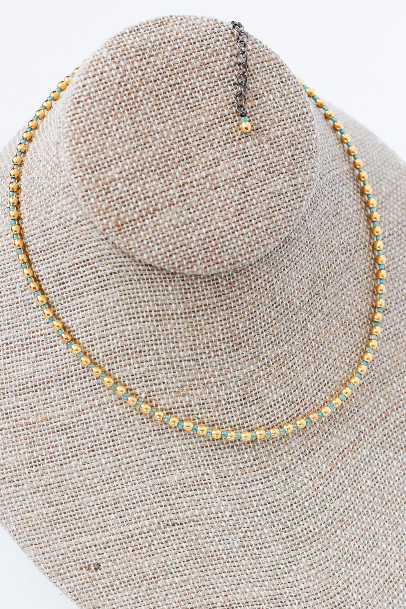 Boho Beaded Necklace by Kaleidoscopes And Polka Dots