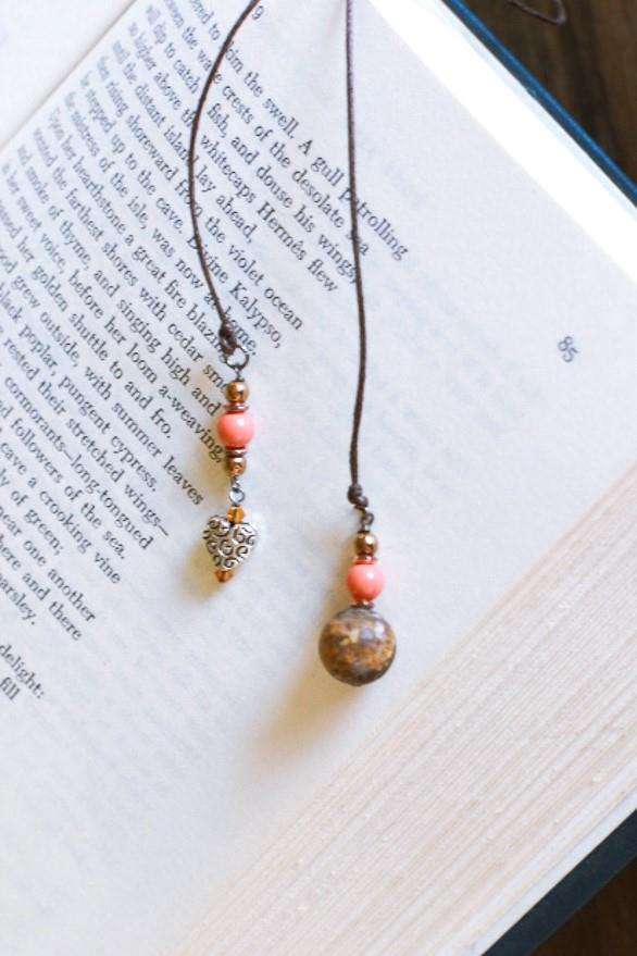 heart-charm-and-coral-pearl-beaded-bookmarks