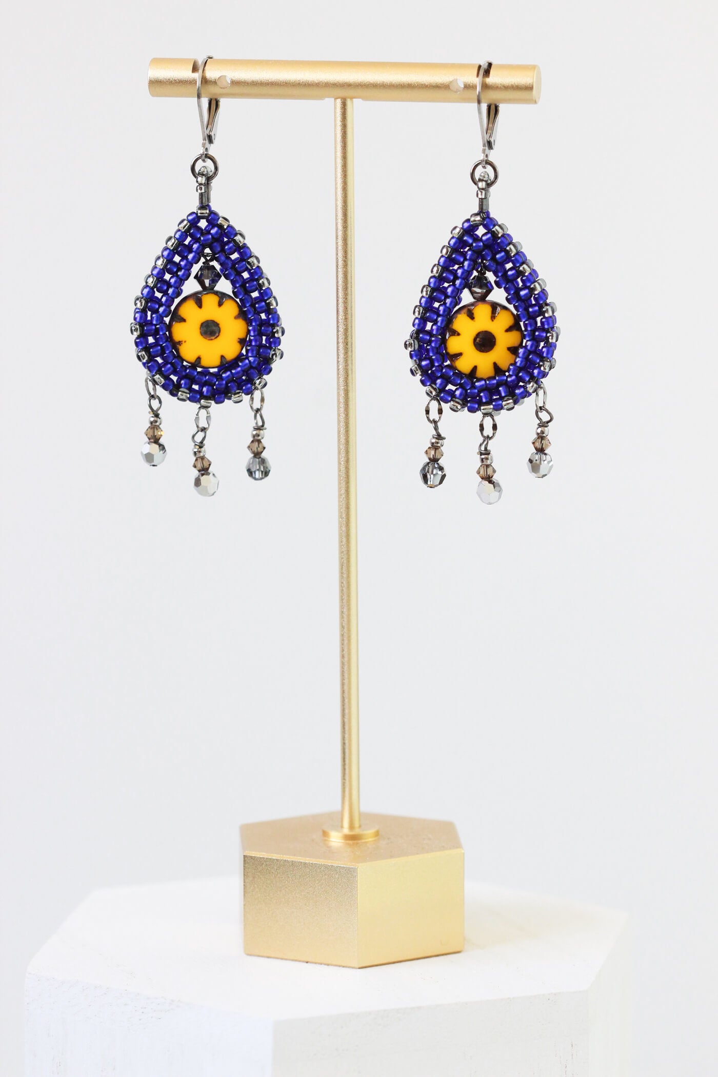Mexican Style Earrings by Kaleidoscopes And Polka Dots