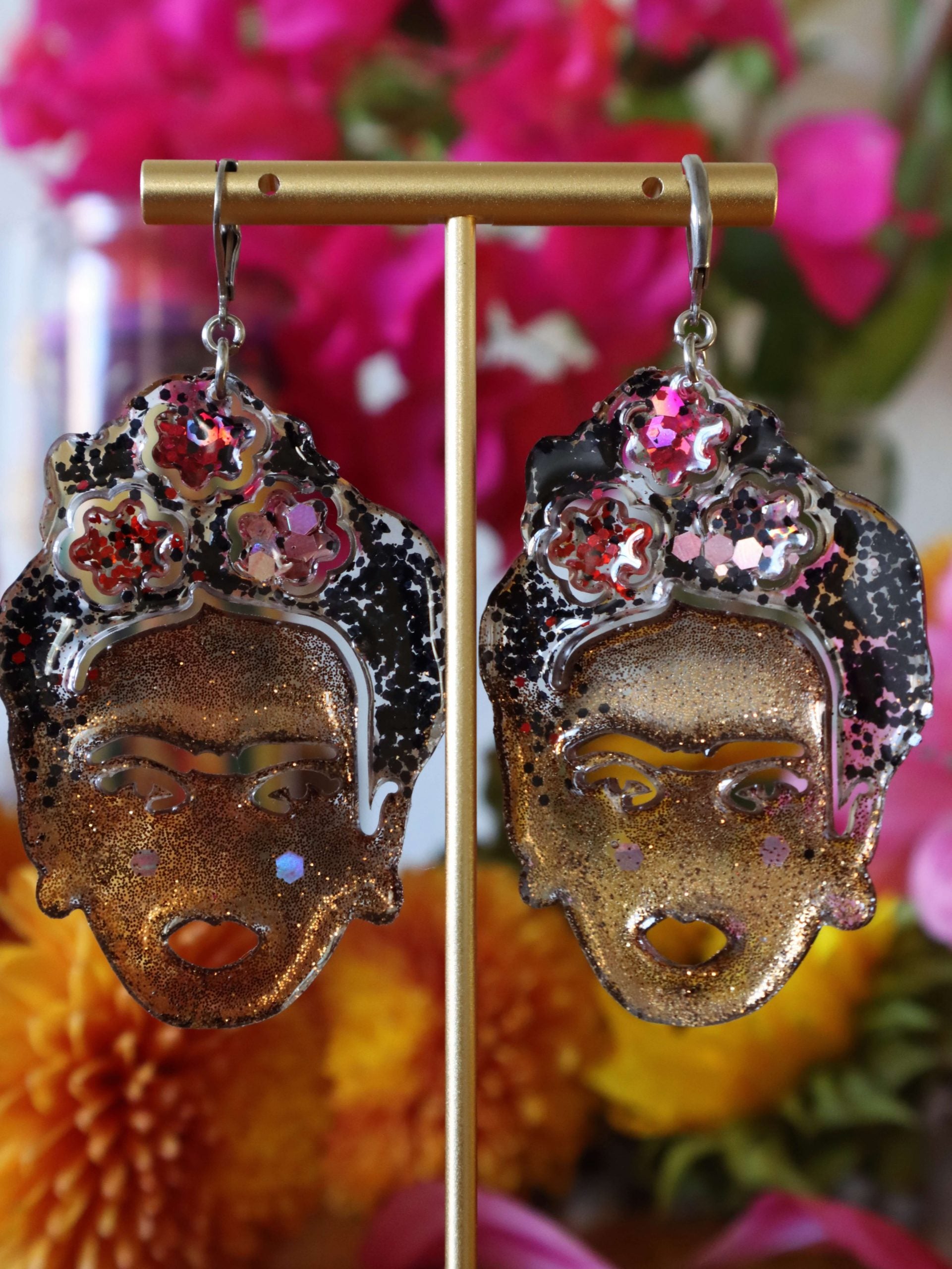frida-kahlo-earrings-by-kaleidoscopes-and-polka-dots-back-view