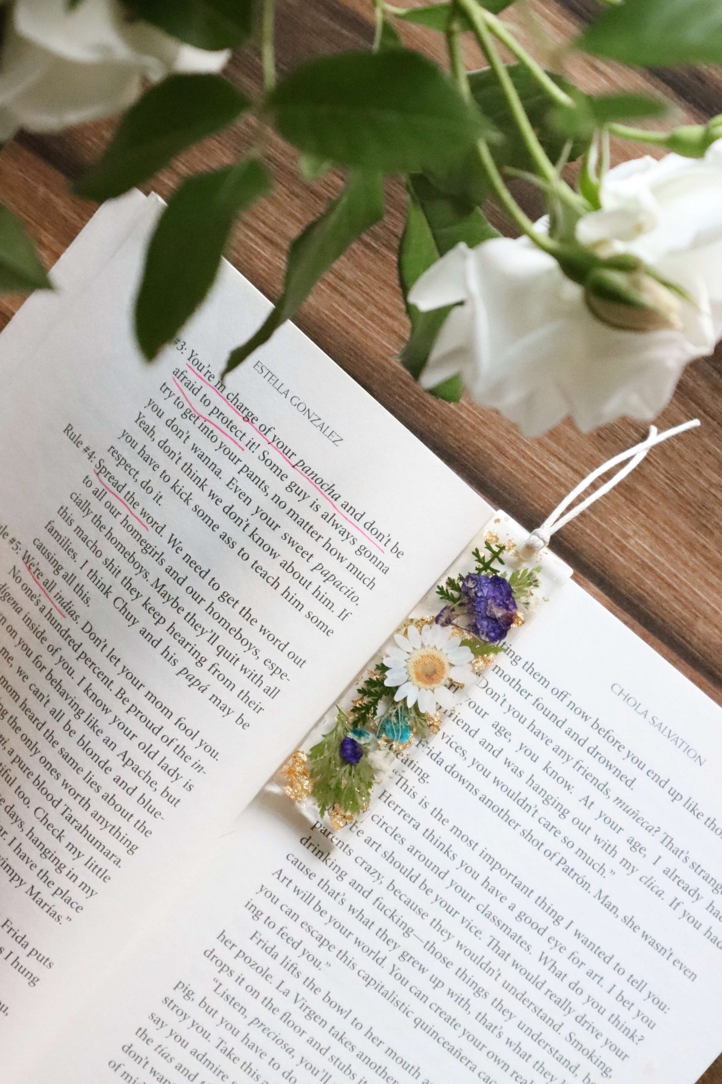 Pressed-Flower-Bookmarks-Resin-And-Real-Flower-Bookmarks-Kaleidoscopes-And-Polka-Dots